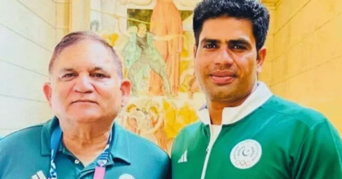 ارشد ندیم and کوچ سلمان بٹ