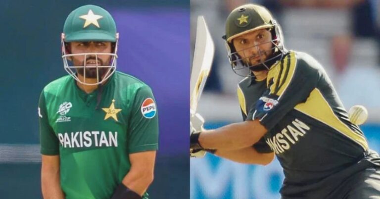 babar azam and shahid afridi
