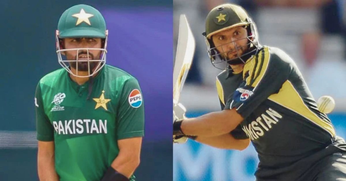 babar azam and shahid afridi