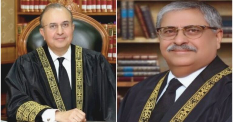 منصور علی شاہ اور جسٹس اطہر من اللہ