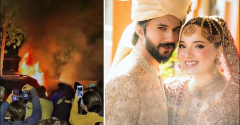 ربیکا خان کی بارات میں افسوسناک حادثہ