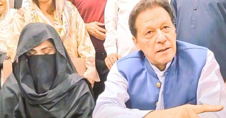 imran khan and his wife bushra bibi