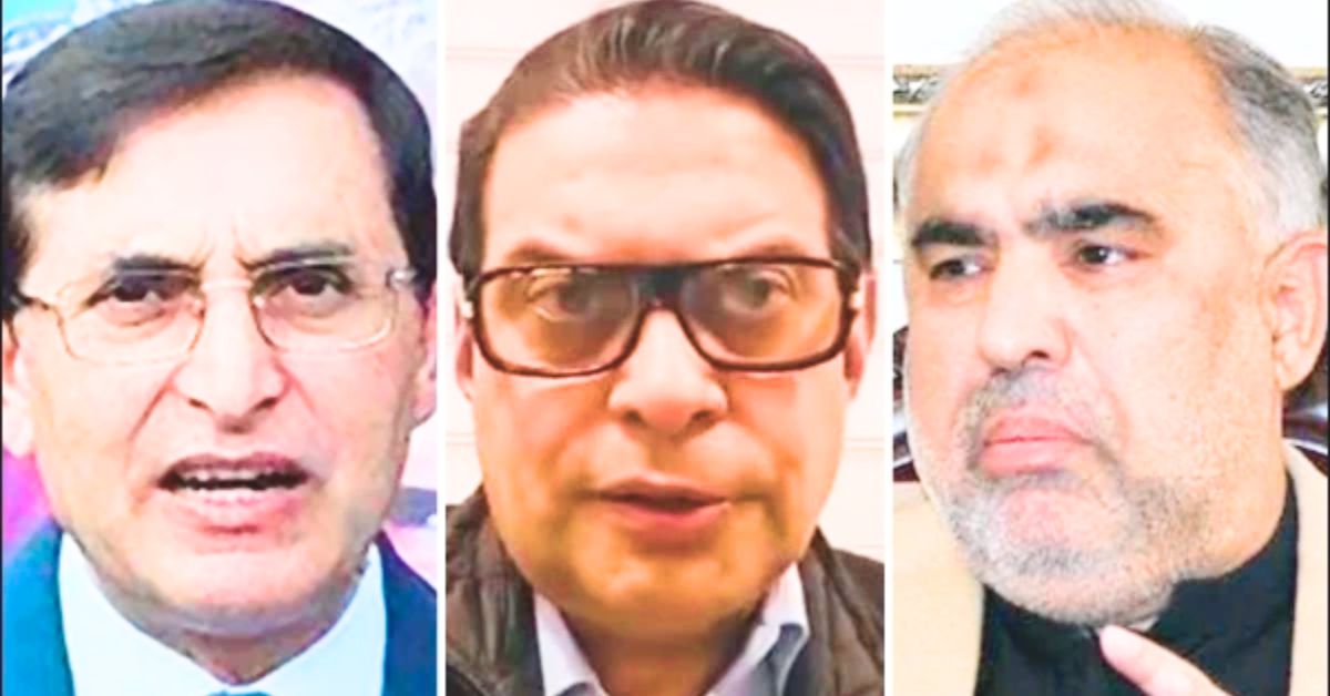 بیرسٹر گوہر , سلمان اکرم راجا اور اسد قیصر