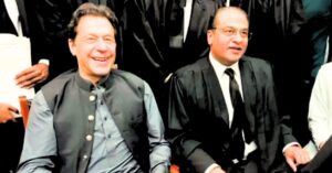 عمران خان and بیرسٹر سلمان صفدر