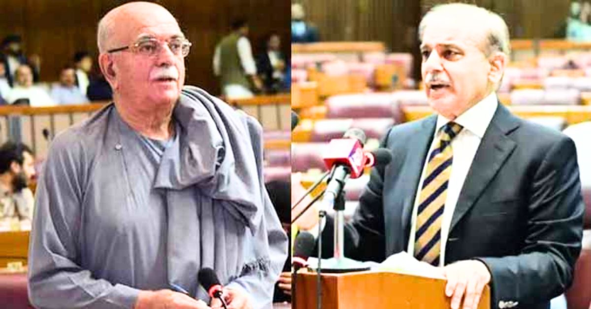 محمود خان اچکزئی and شہباز شریف