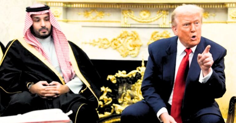ٹرمپ and سعودی ولی عہد