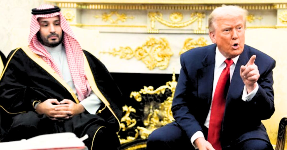 ٹرمپ and سعودی ولی عہد
