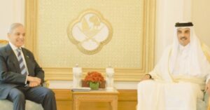 شہباز شریف and امیر قطر